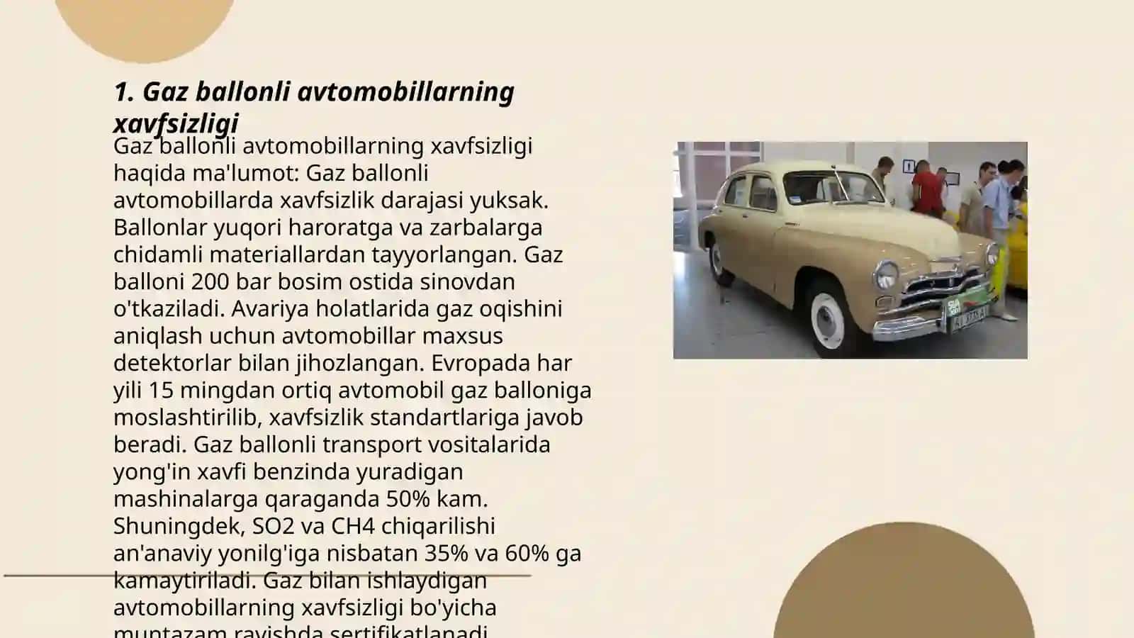 Gaz balonli avtomabillar 3