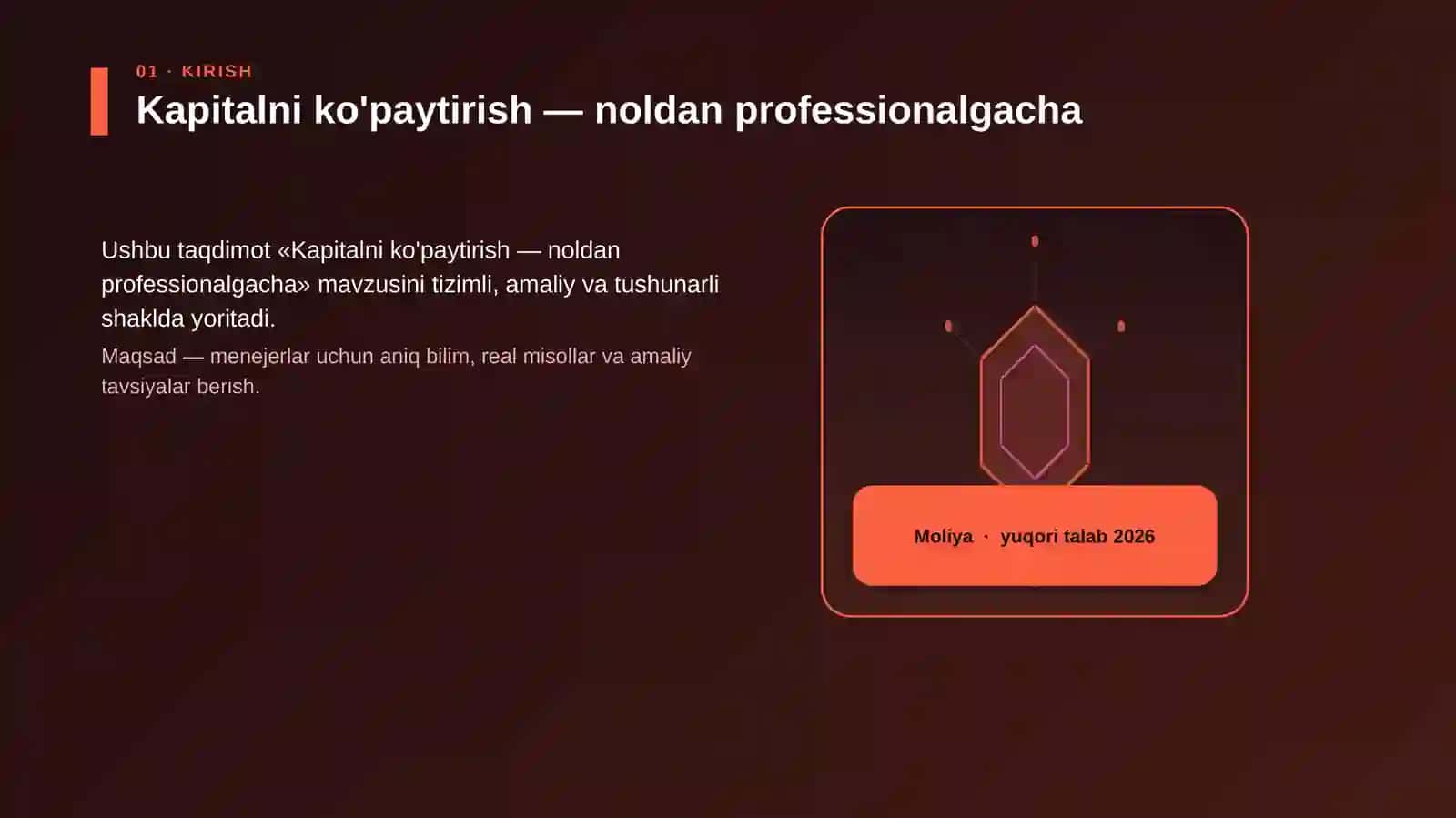 Kapitalni ko'paytirish — noldan professionalgacha 3
