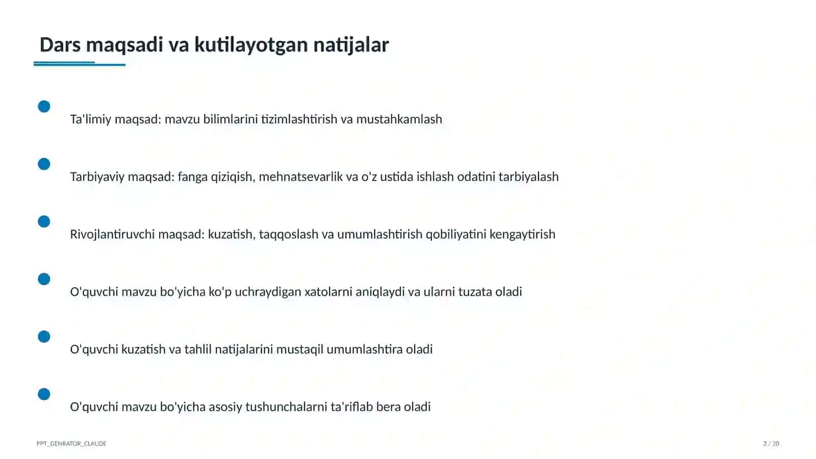 Xaritani o'qish va shartli belgilar (4-sinf) 3