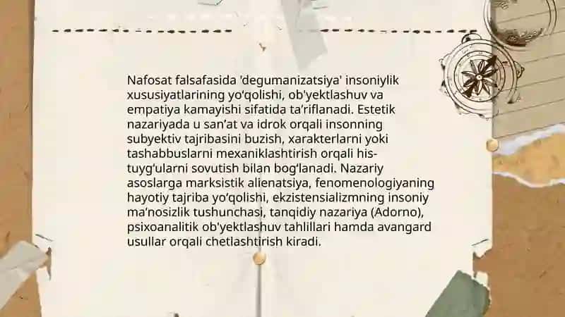 Nafosat falsafasi(Estetika) 3