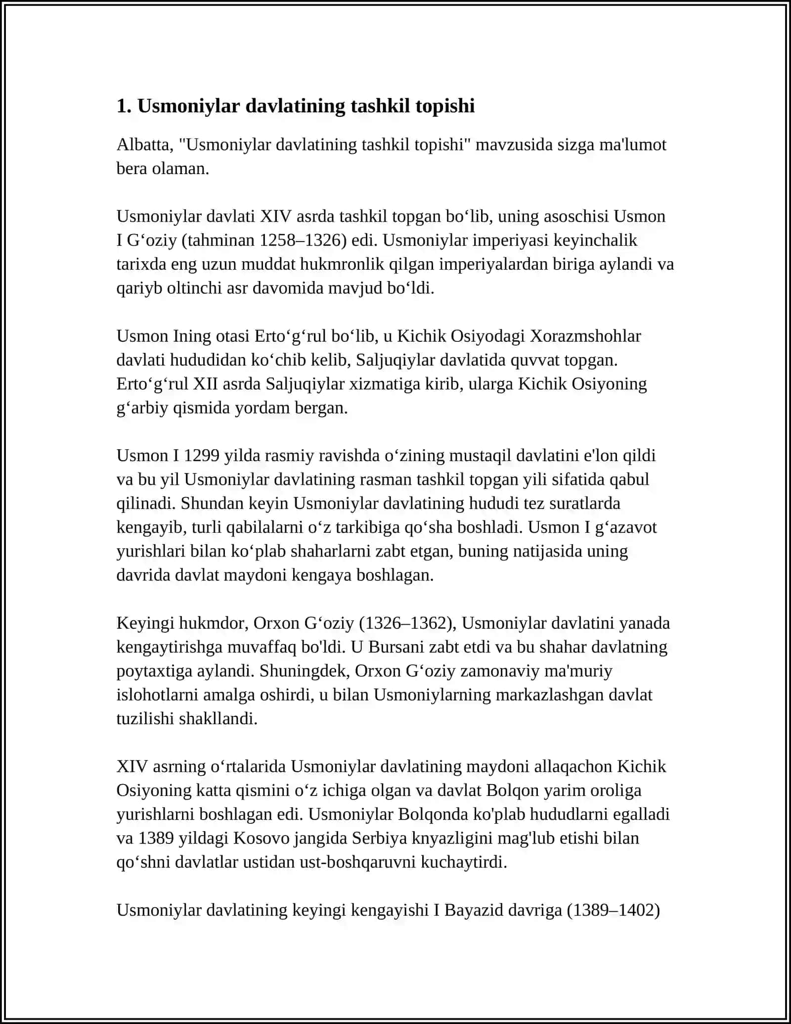 OTTOMAN EMPIRE HAQIDA 3