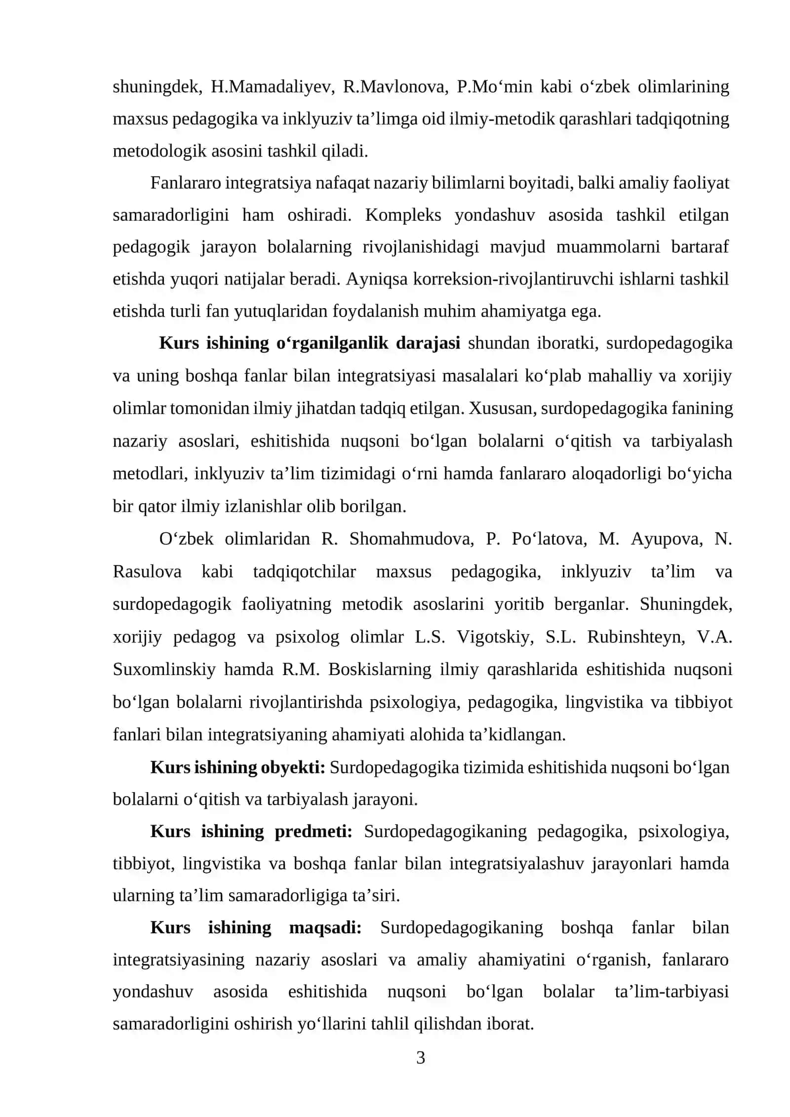 Surdopedagogikaning boshqa fanlar bilan integratsiyasi 3