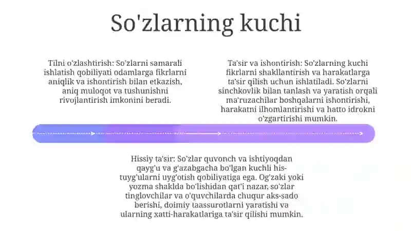 SoʻZ Ustida Ishlash 3