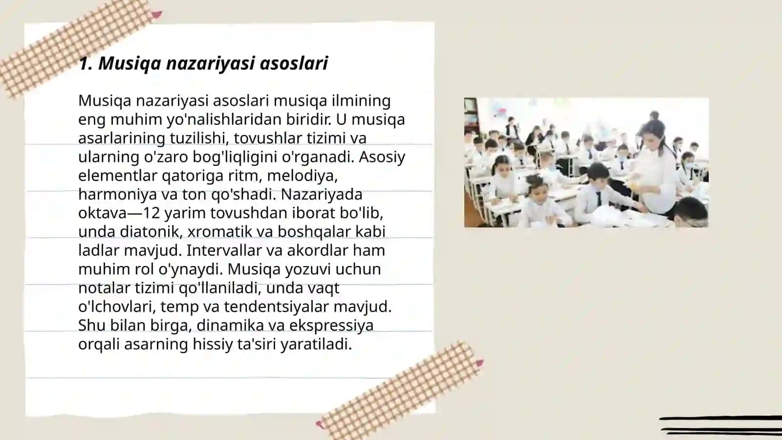 Musiqa san'atida bilim olish jarayonlari 3