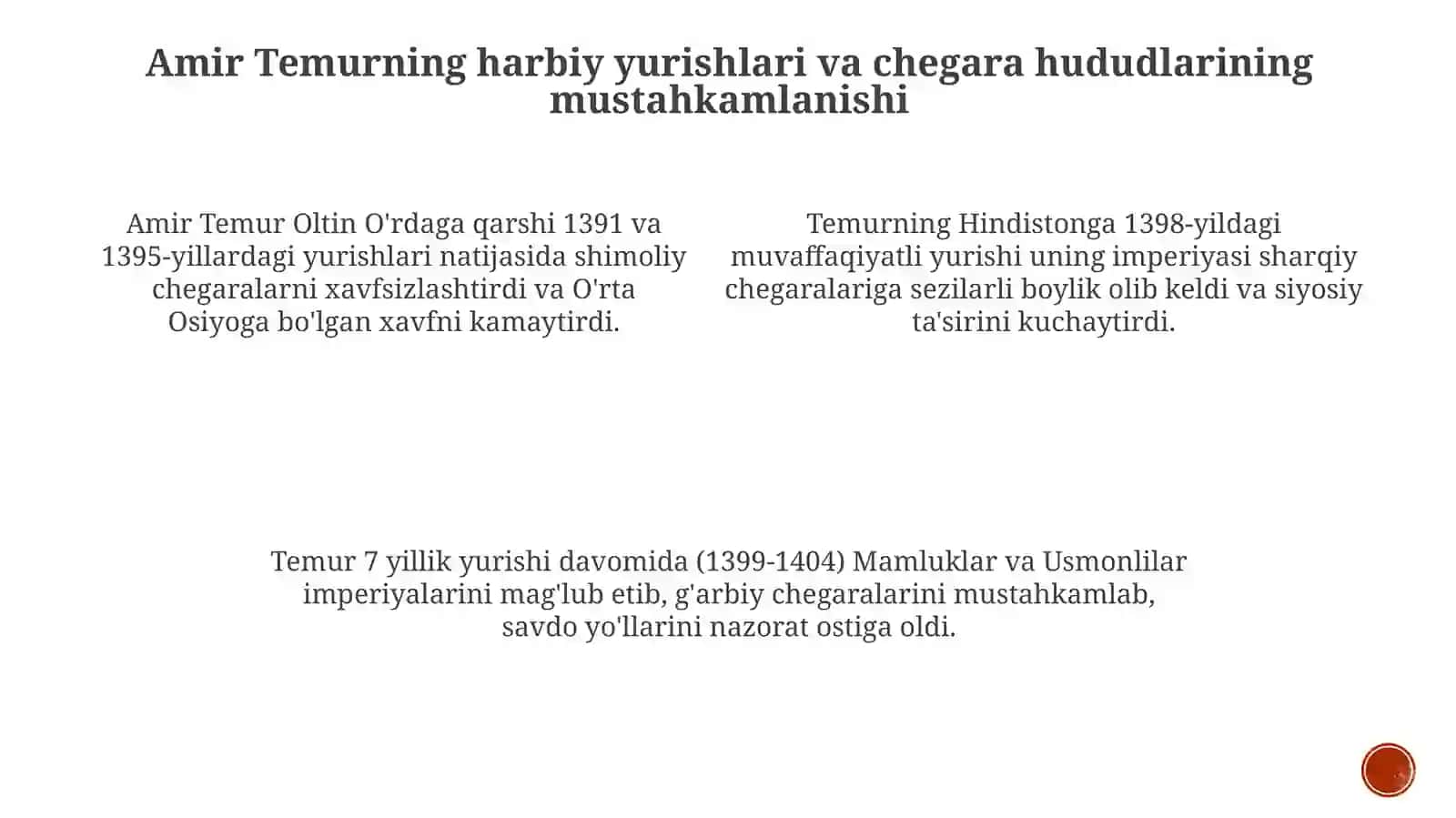 Amir Temurdavlatchegaralarinimustaxkamlash 3
