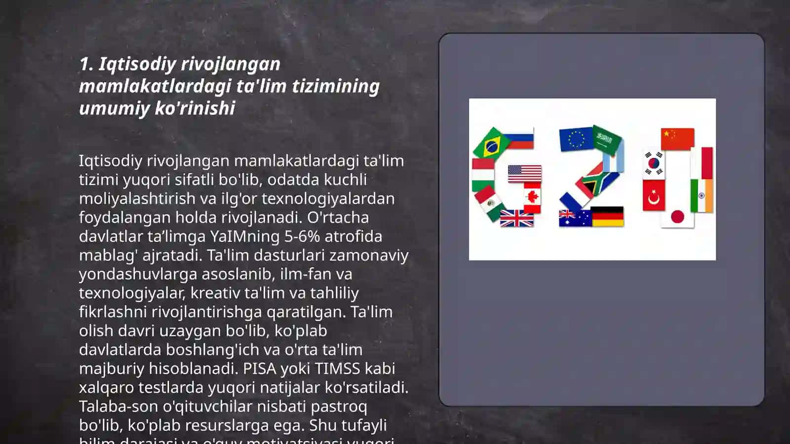 Iqtisodiy rivojlangan mamlakatlarda ta’lim tizmi 3
