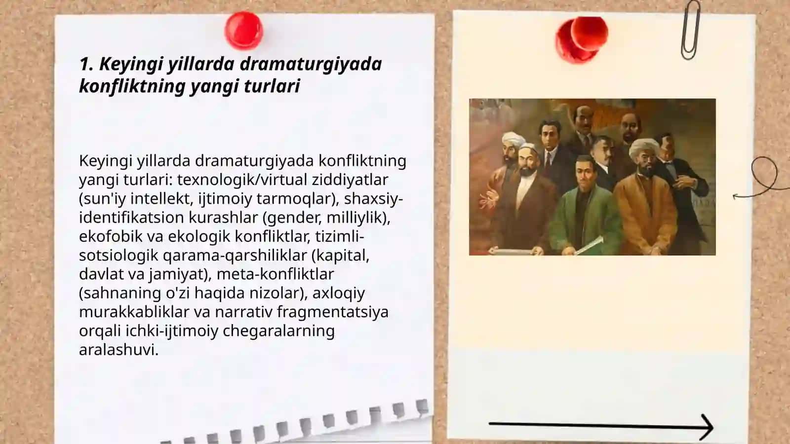 Keyingi yillar dramaturgiyasida konflikt talqini 3