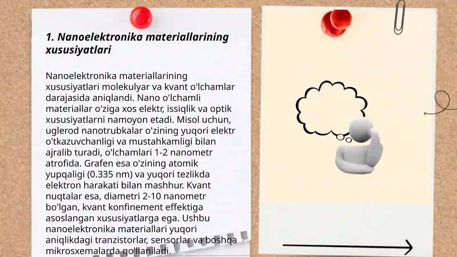 Nanoelektronika materiaplari. Kvant "nuqtalar", "iplar" va ""o'ralar" 3