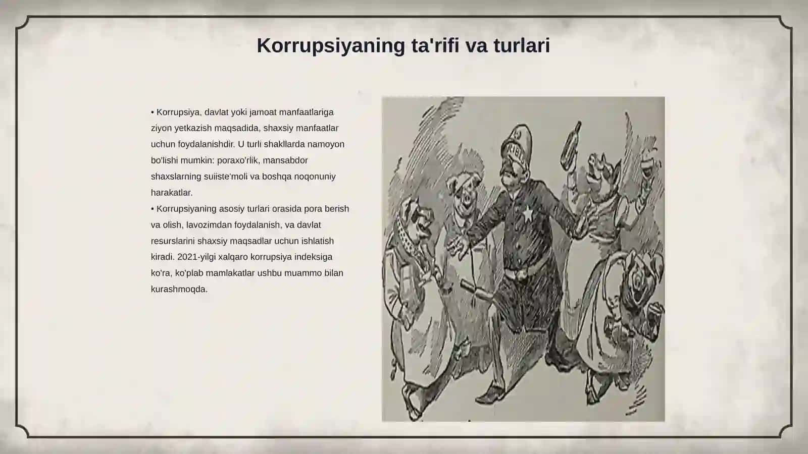 Korrupsiyaning mohiyati, oqibatlari va unga qarshi kurash 3