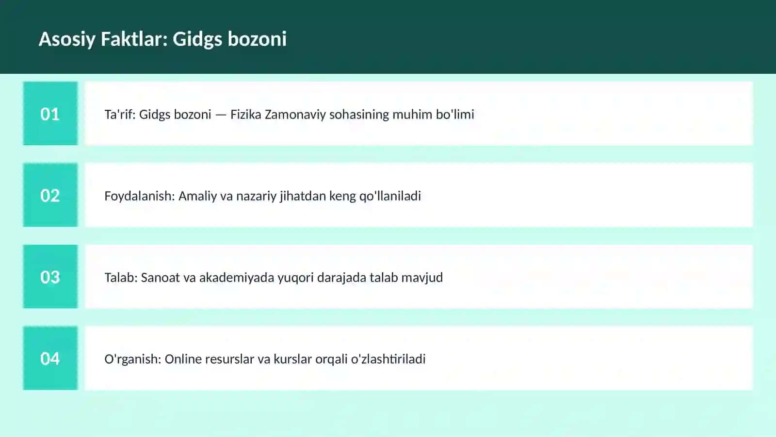 Gidgs bozoni 3
