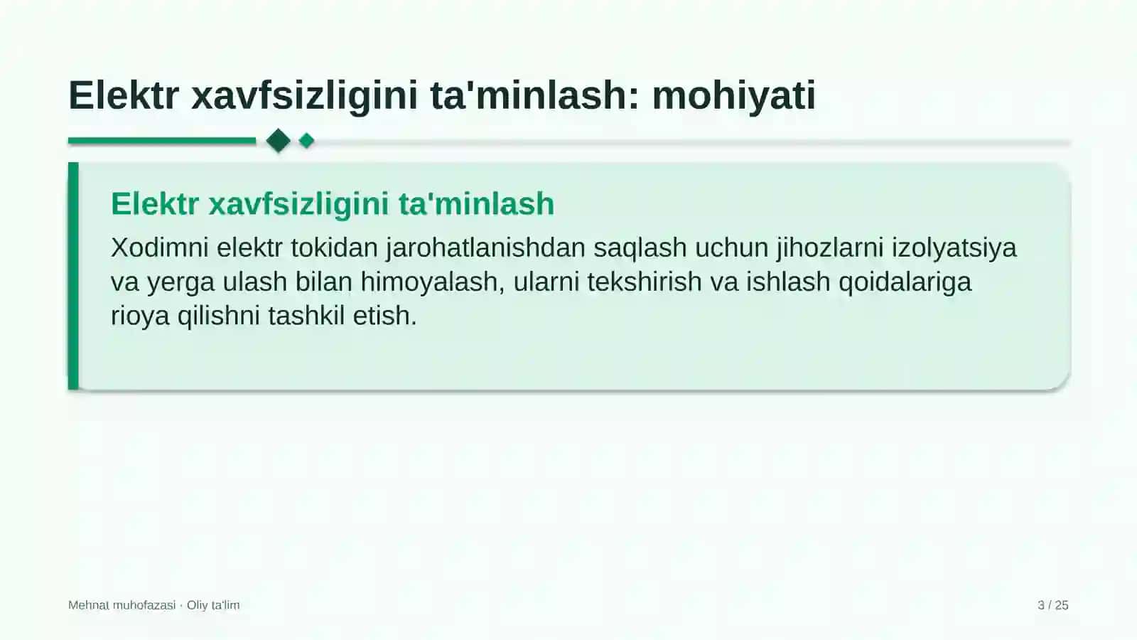 Beton zavodlarida elektr xavfsizligini ta'minlash 3