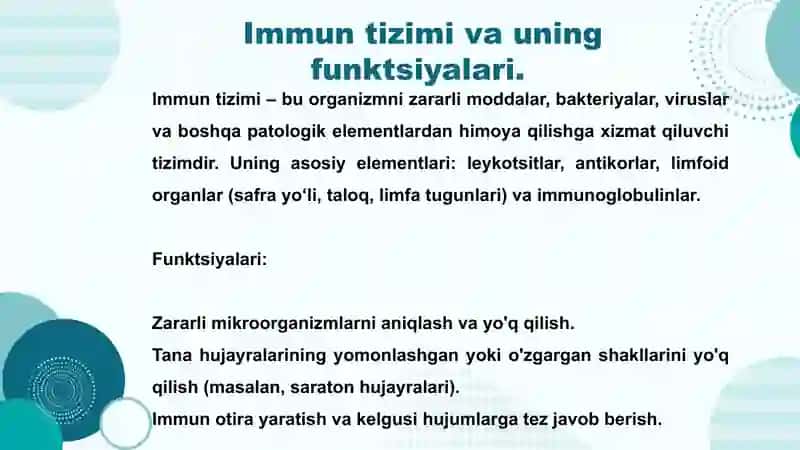 Immuntizimigatasiretuvchidorivositalari.Vitaminlar 3