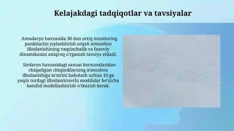 Atmosfera yoğinlarining daryo havzasi boʻyicha taqsimlanishi 3