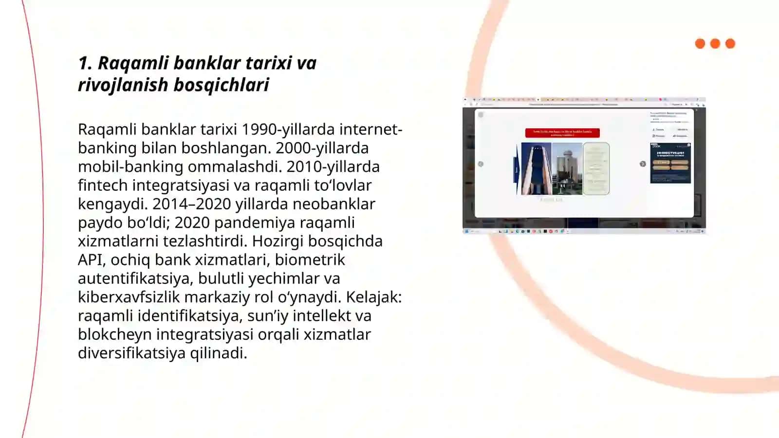 Raqamli banklar va bank tizimi evolyutsiyasi 3