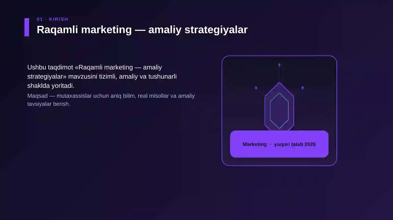 Raqamli marketing — amaliy strategiyalar 3
