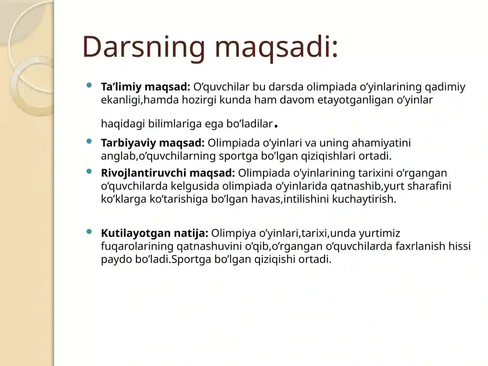 Olimpiada o’yinlari: Qadimda va hozir 3