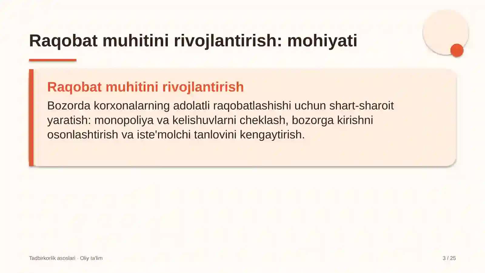 Yoga studiyalarida raqobat muhitini rivojlantirish 3