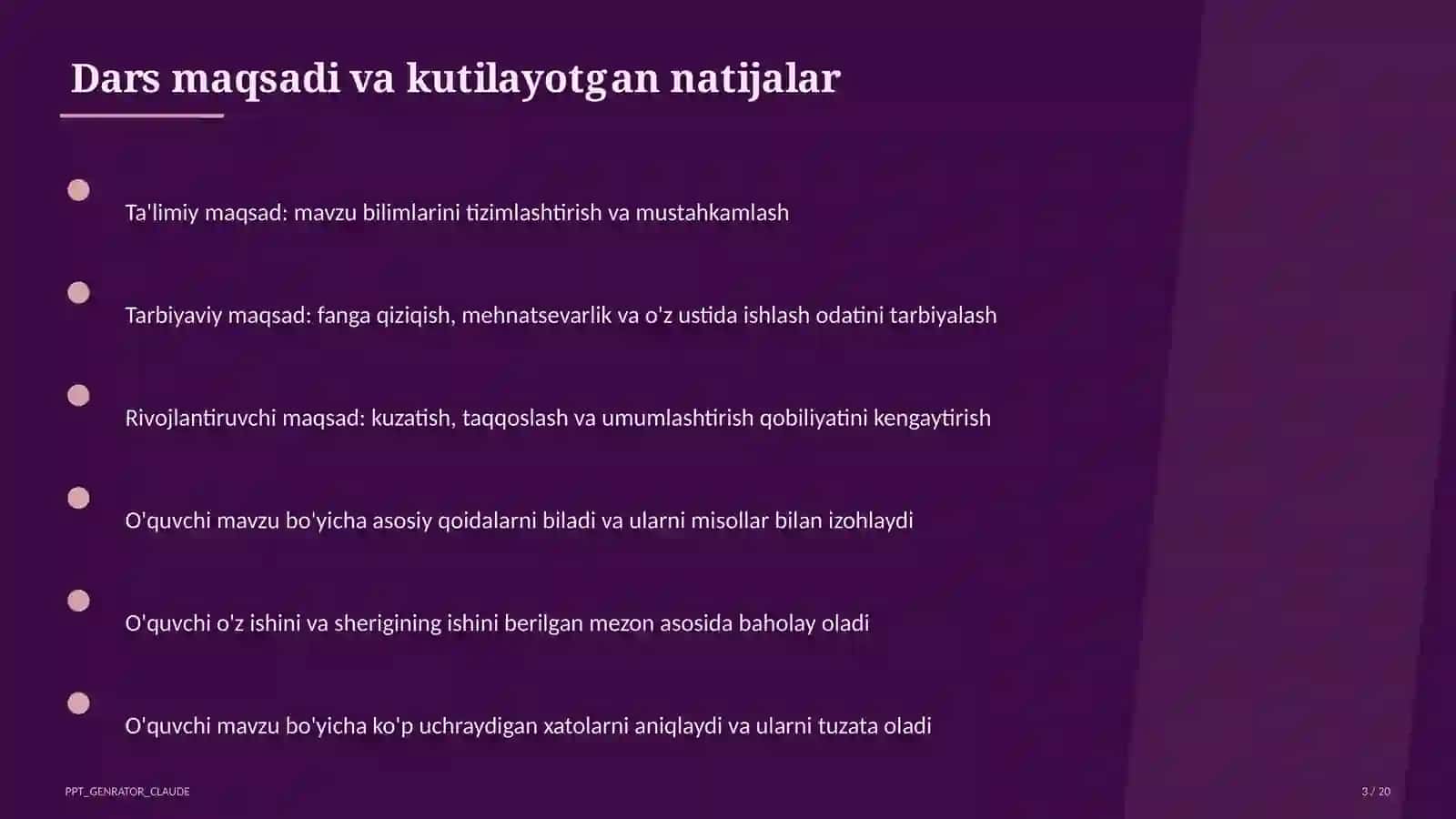 Aniq integral va yuzalarni hisoblash (11-sinf) 3