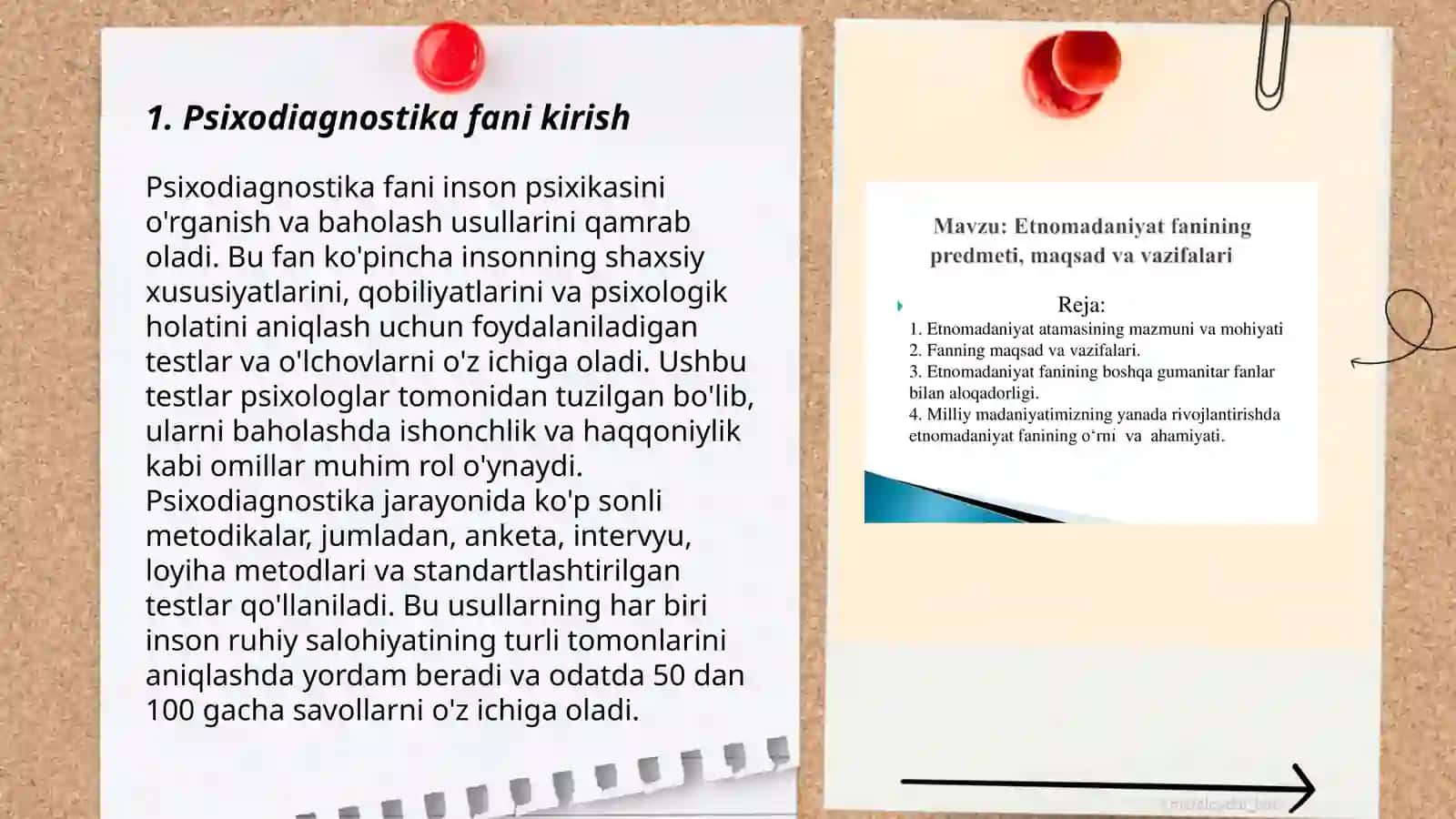 Psixodiagnostika fani predmeti, maqsad va vazifalari 3