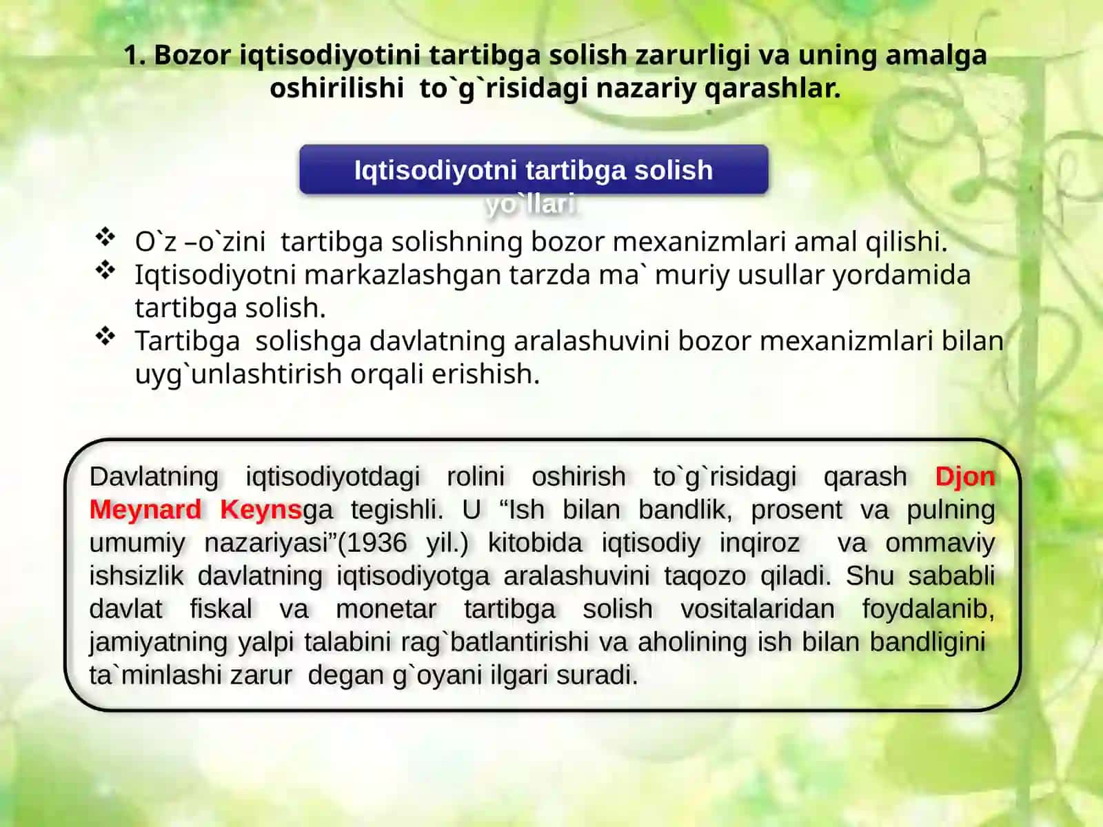 Bozoriqtisodiyotinitartibgasolishdadavlatningiqtisodiyroli 3
