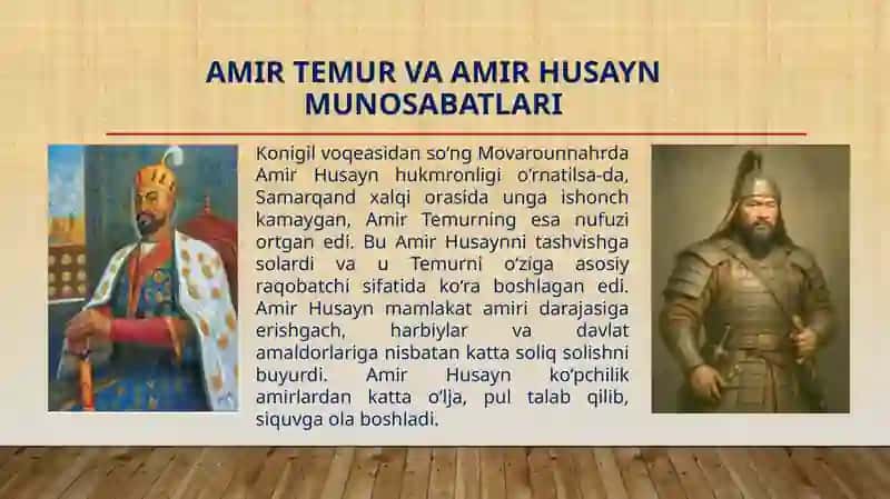 Amir Temur Movarounnahr hukmdori 3