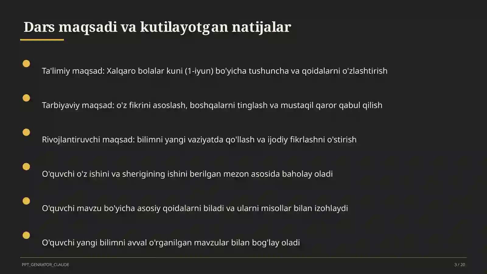 Sinf soati va tarbiyaviy tadbirlar 3