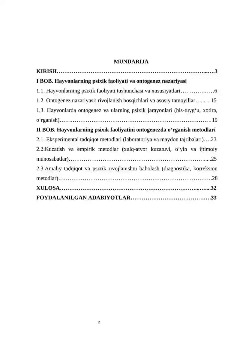 Hayvonlarning psixik faoliyatini ontogenezda rivojlanishi         Hayvonlarning psixik faoliyatini ontogenezda rivojlanishi 3