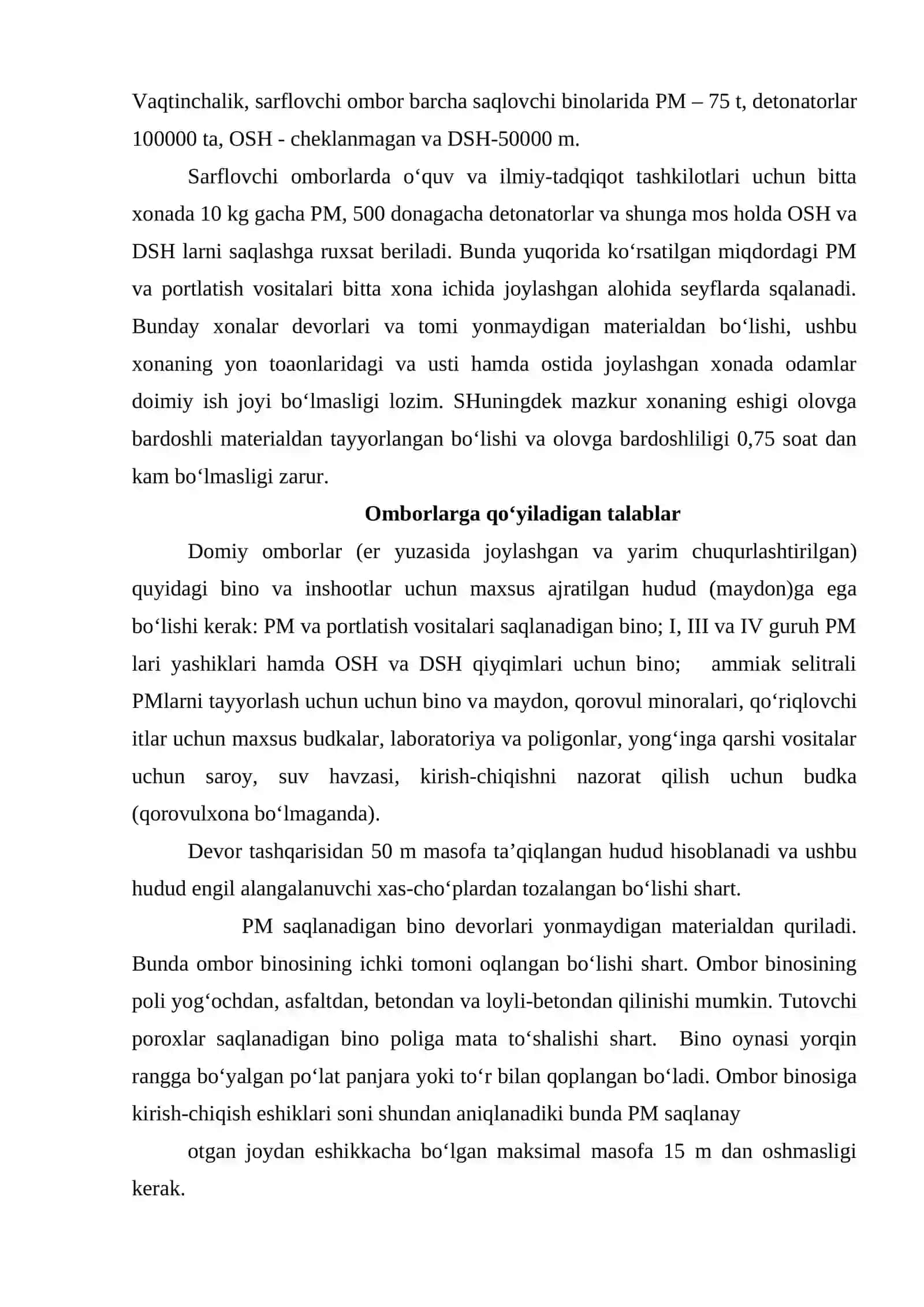 Portlovchi moddalarni tashishda xavfsizlik qoidalari 3