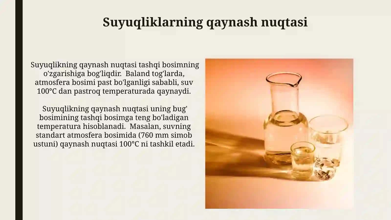Suyuqliklarning asosiy fizik kimyoviy hossalari 3