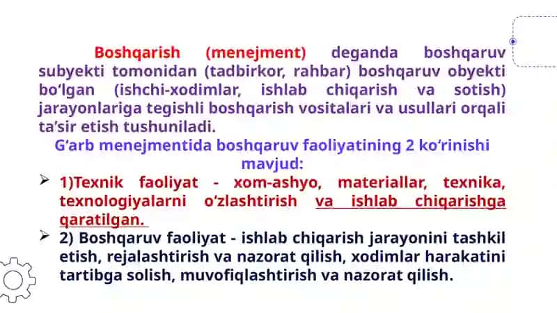 Tadbirkorlik Faoliyatini Boshqarish Asoslari 3