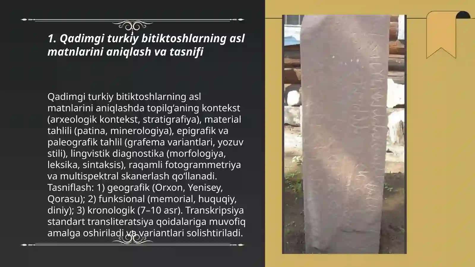Qadimgi Turkiy Bitiktoshlar va Runiy Yozuv Belgilari 3