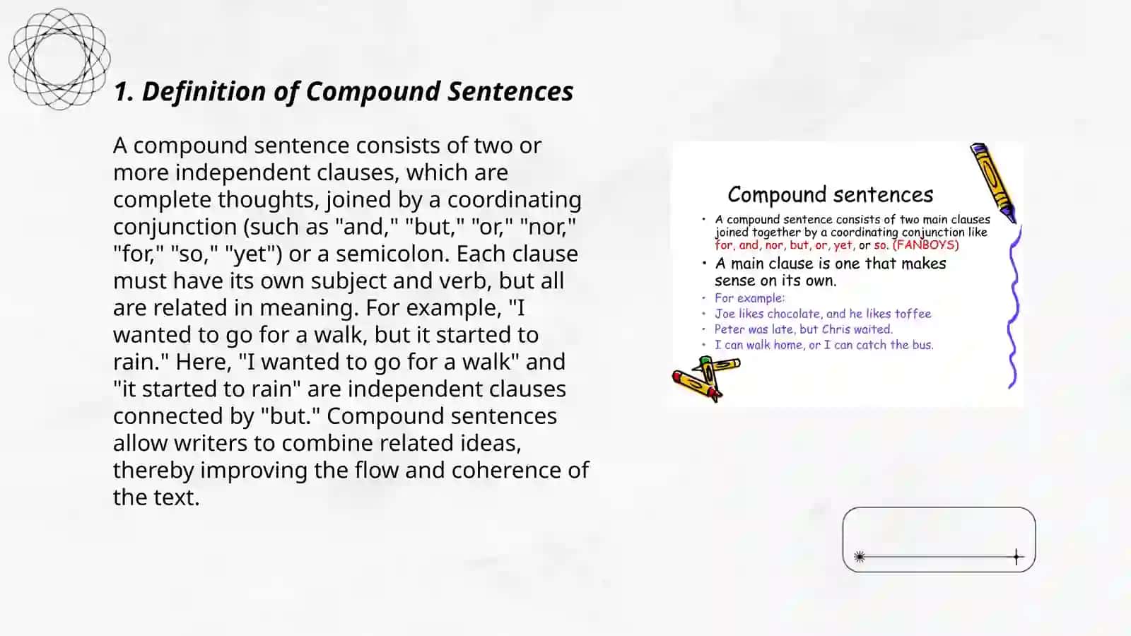 Compound Sentences 3