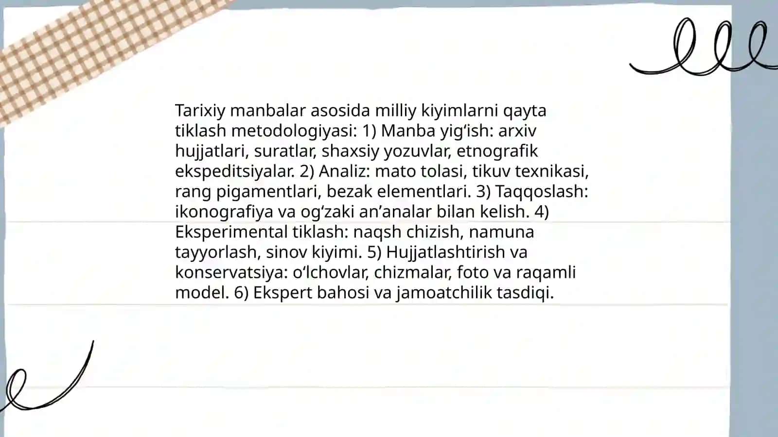 Milliy tarixiy kiyimlarni modellashtirish 3