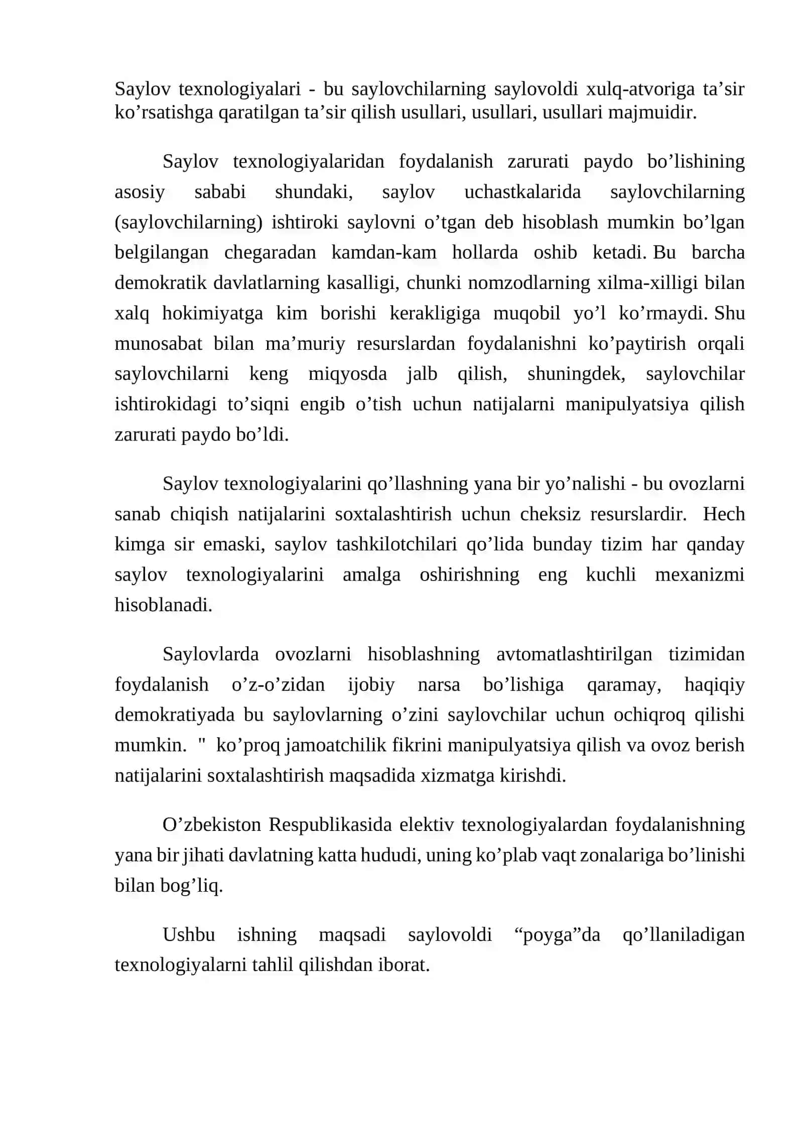 O’zbekistonning xalqaro reytinglardagi ko’rsatkichlarini ko’tarishning tarixiy va siyosiy ahamiyati 3