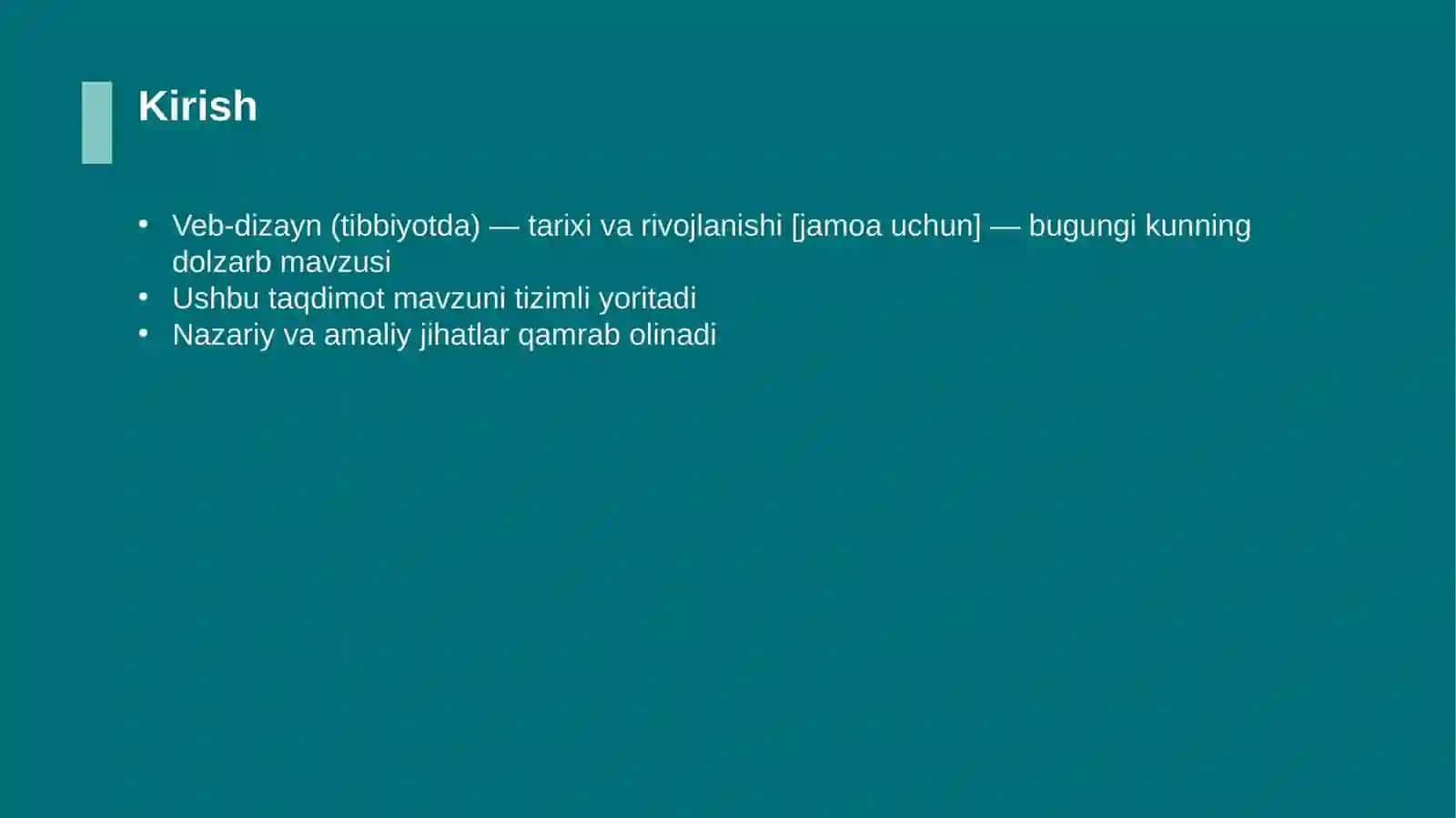 Veb-dizayn (tibbiyotda) — tarixi va rivojlanishi [jamoa uchun] 3