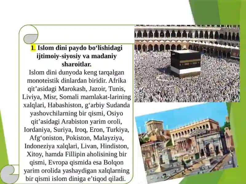 Islomdini tarixi va mohiyati 3