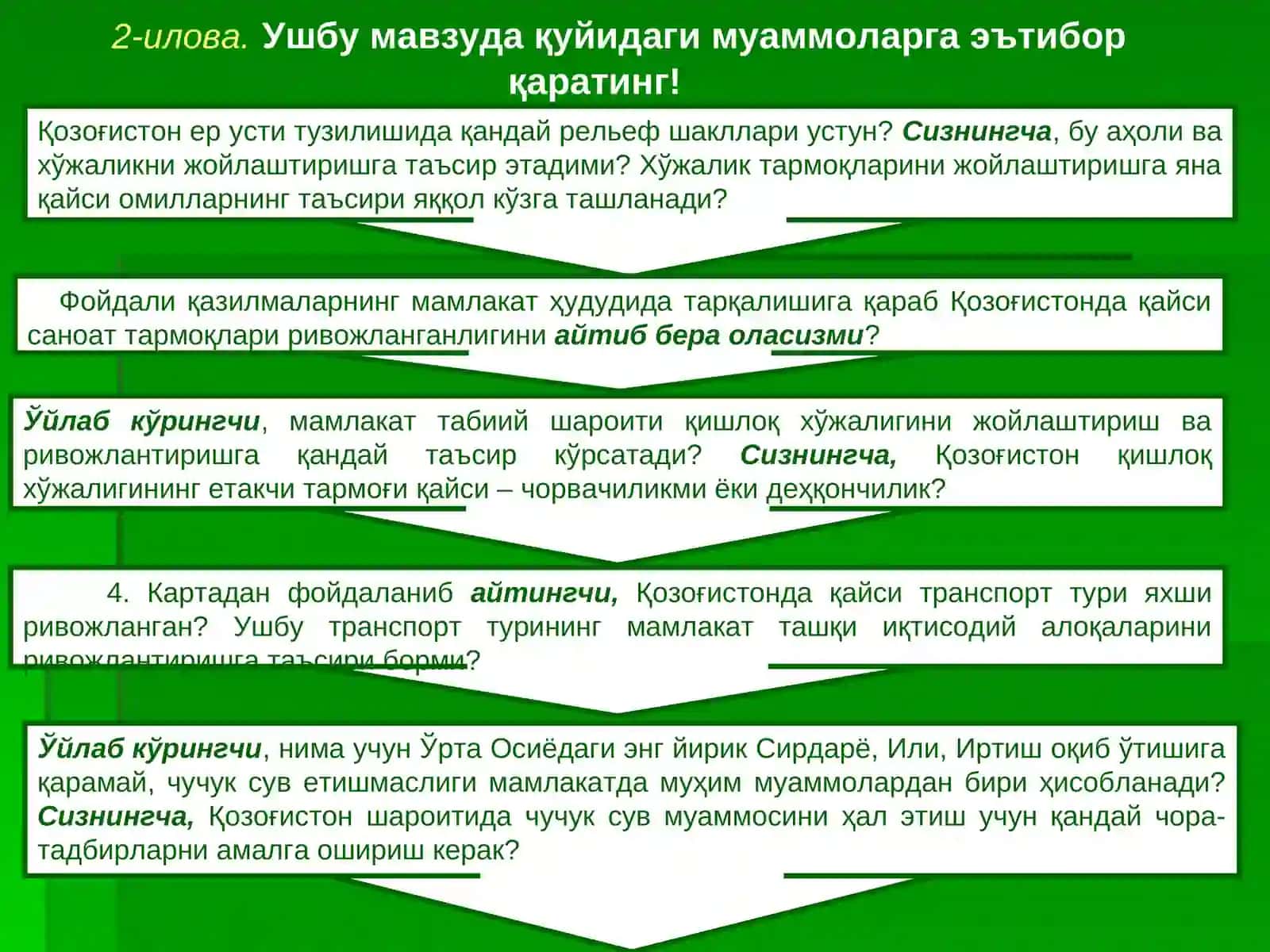 Қозоғистон Республикасининг хўжалиги 3