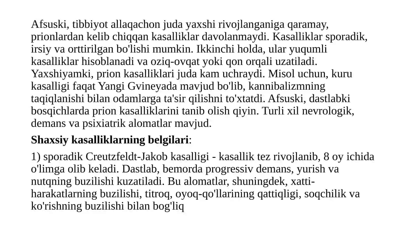 Prionlarni amaliyotdagi ahamiyati 3
