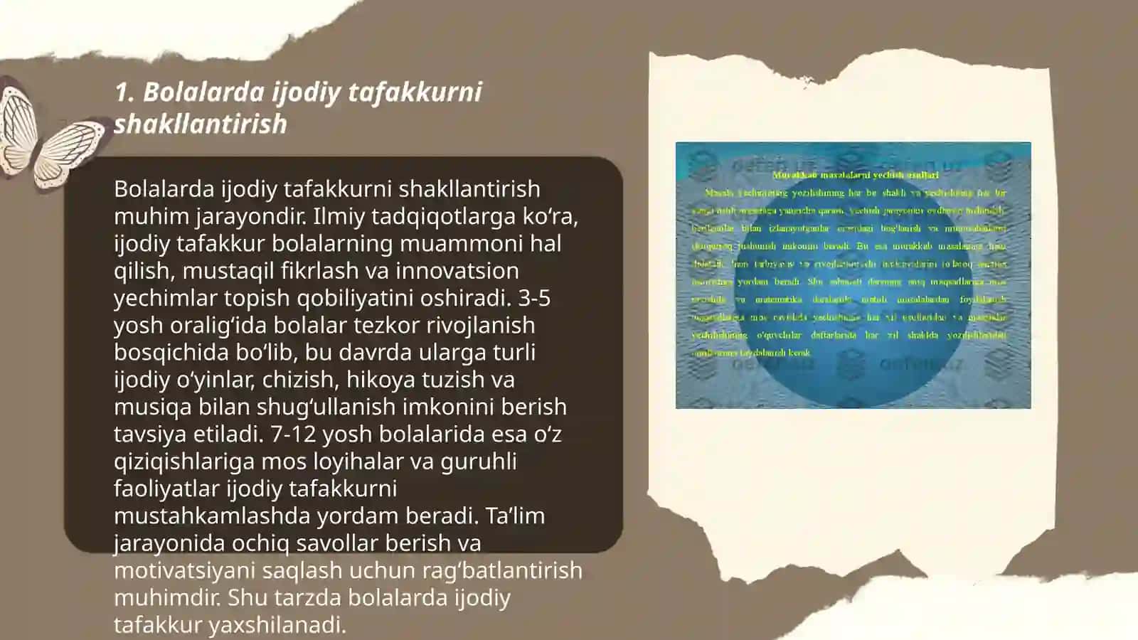 Bolada badiiy-ijodiy qobiliyatlarini rivojlantirish 3