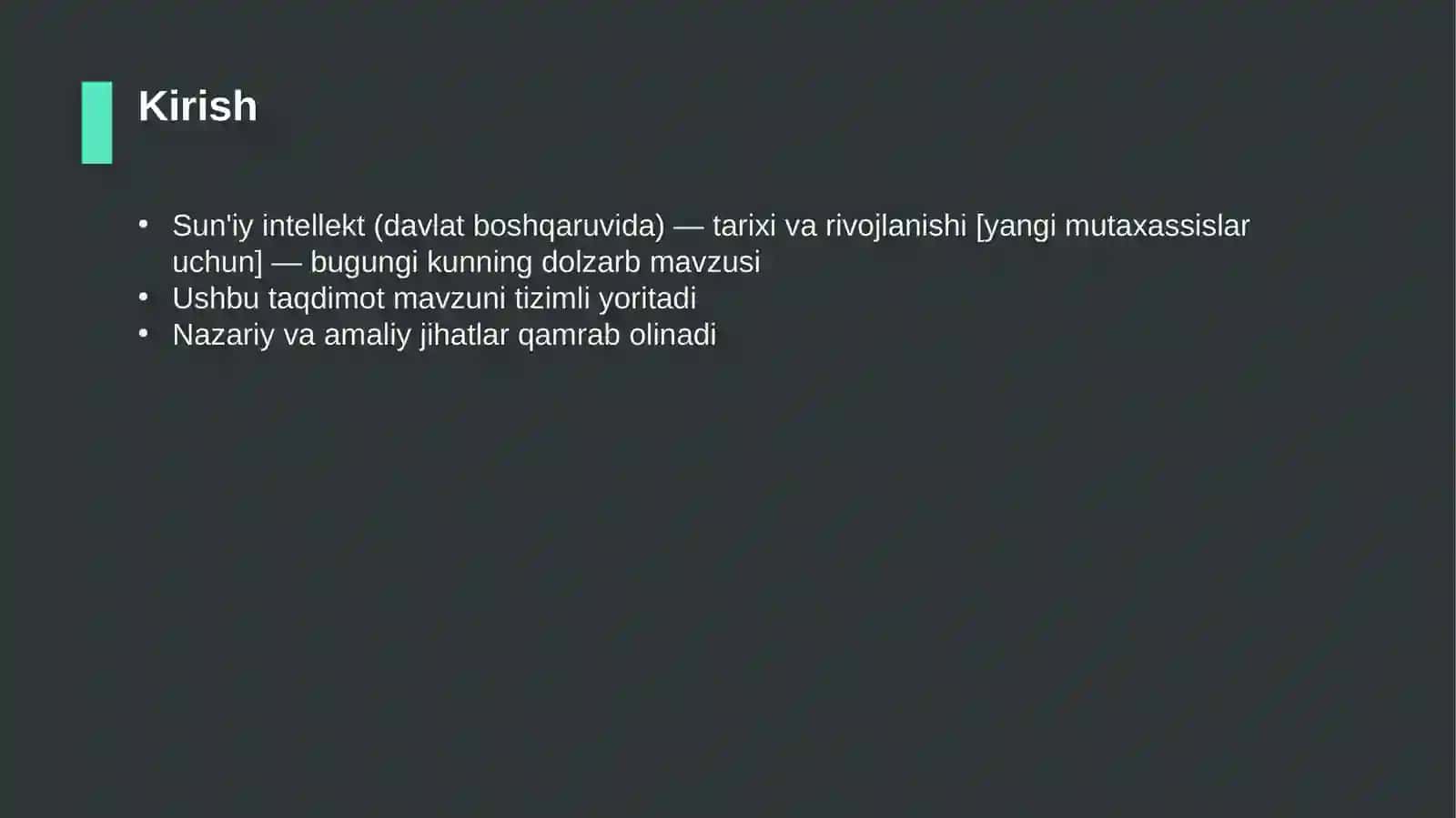 Sun'iy intellekt (davlat boshqaruvida) — tarixi va rivojlanishi [yangi mutaxassislar uchun] 3