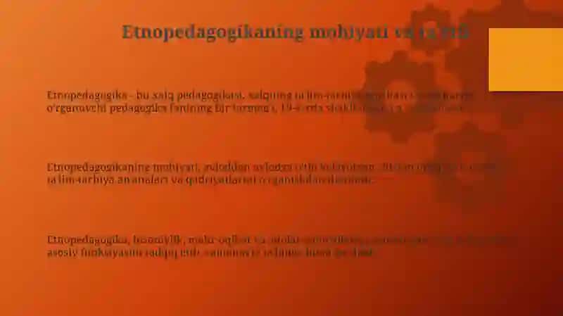 Etnopedogogikaning pedagogika fanlari tizimidagi oʻrni 3