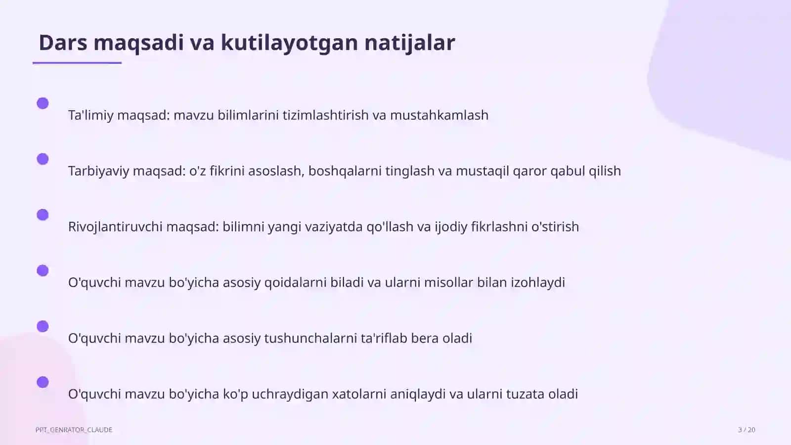Fazoda vektorlar va koordinatalar (11-sinf) 3