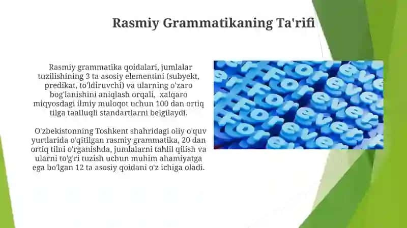 Formal grammatika 3