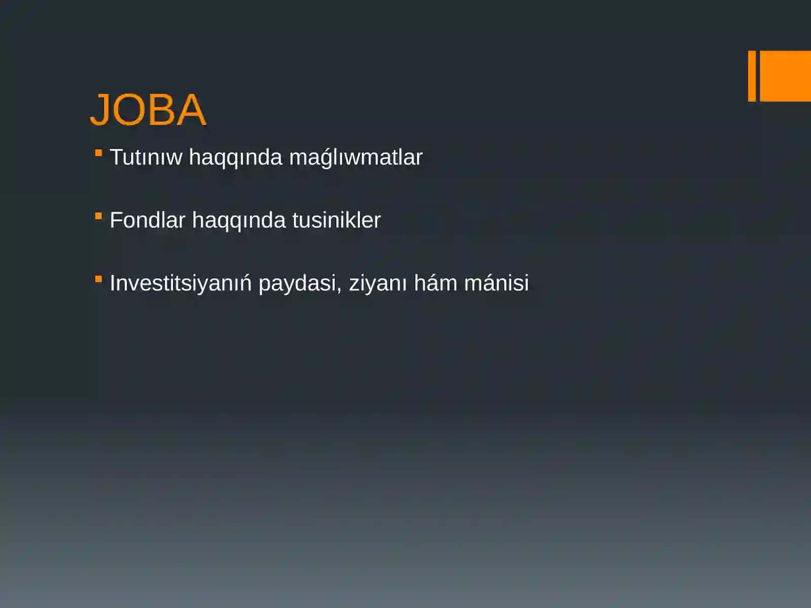 EKONOMIKALIQ TEORIYA PANIINEN O’Z-BETINSHE JUMISI 3