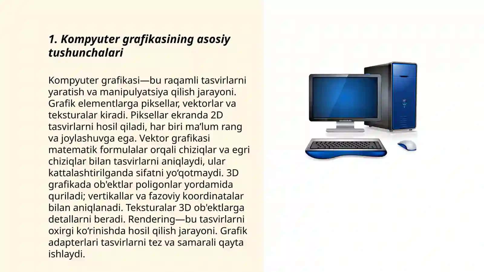 Kompyuter animatsiyasi usullari 3
