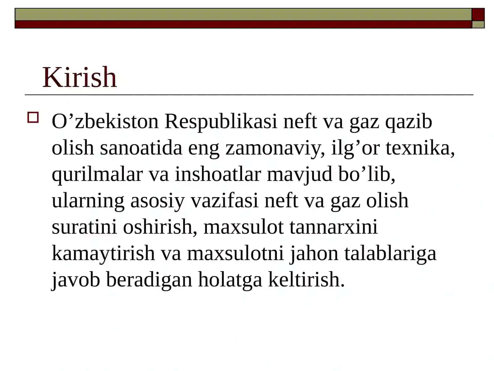 Neft va gaz quduqlari, ularni tasnifi va konstruksiyalari 3