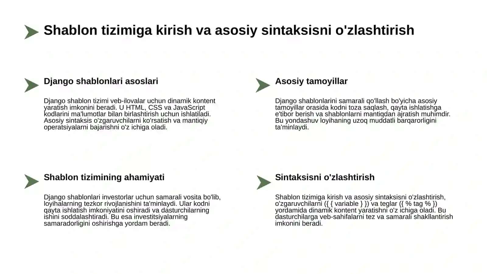 Django shablonlari (Templates) 3
