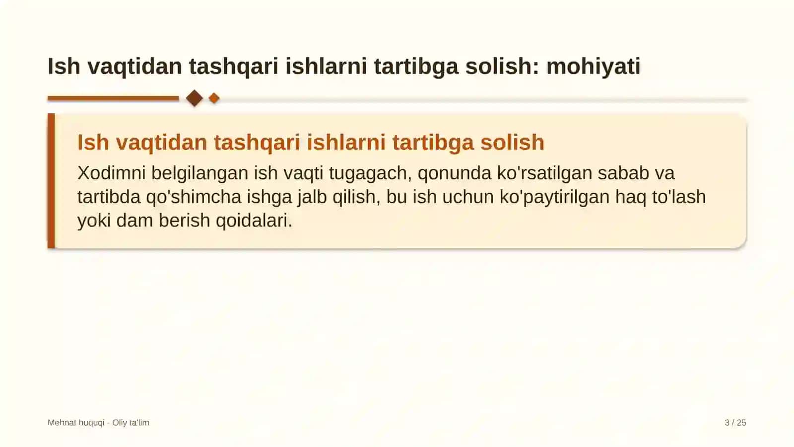 yuridik klinikalarda ish vaqtidan tashqari ishlarni tartibga solish 4359 3