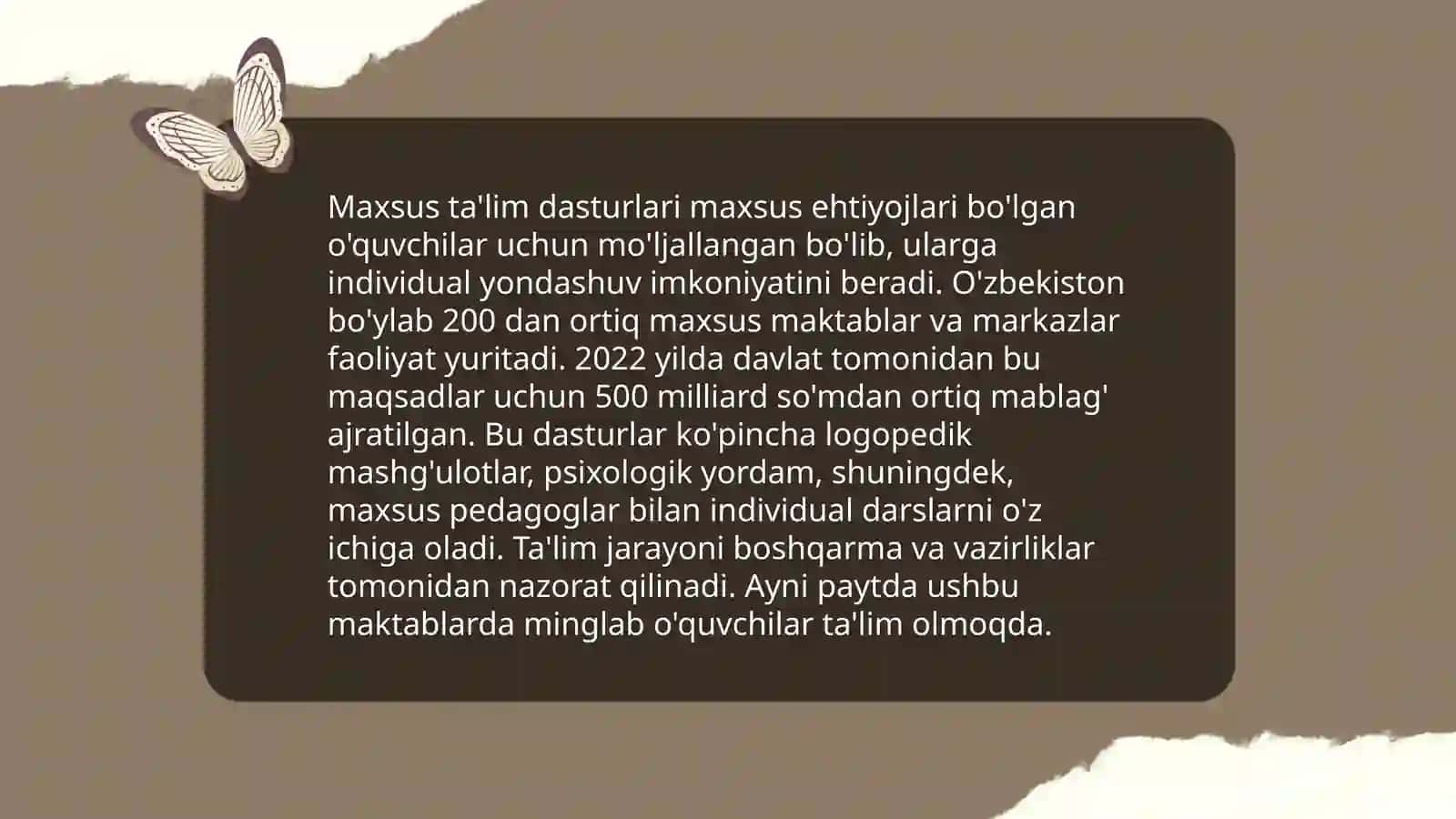 Maxsus ta'lim dasturlari 3