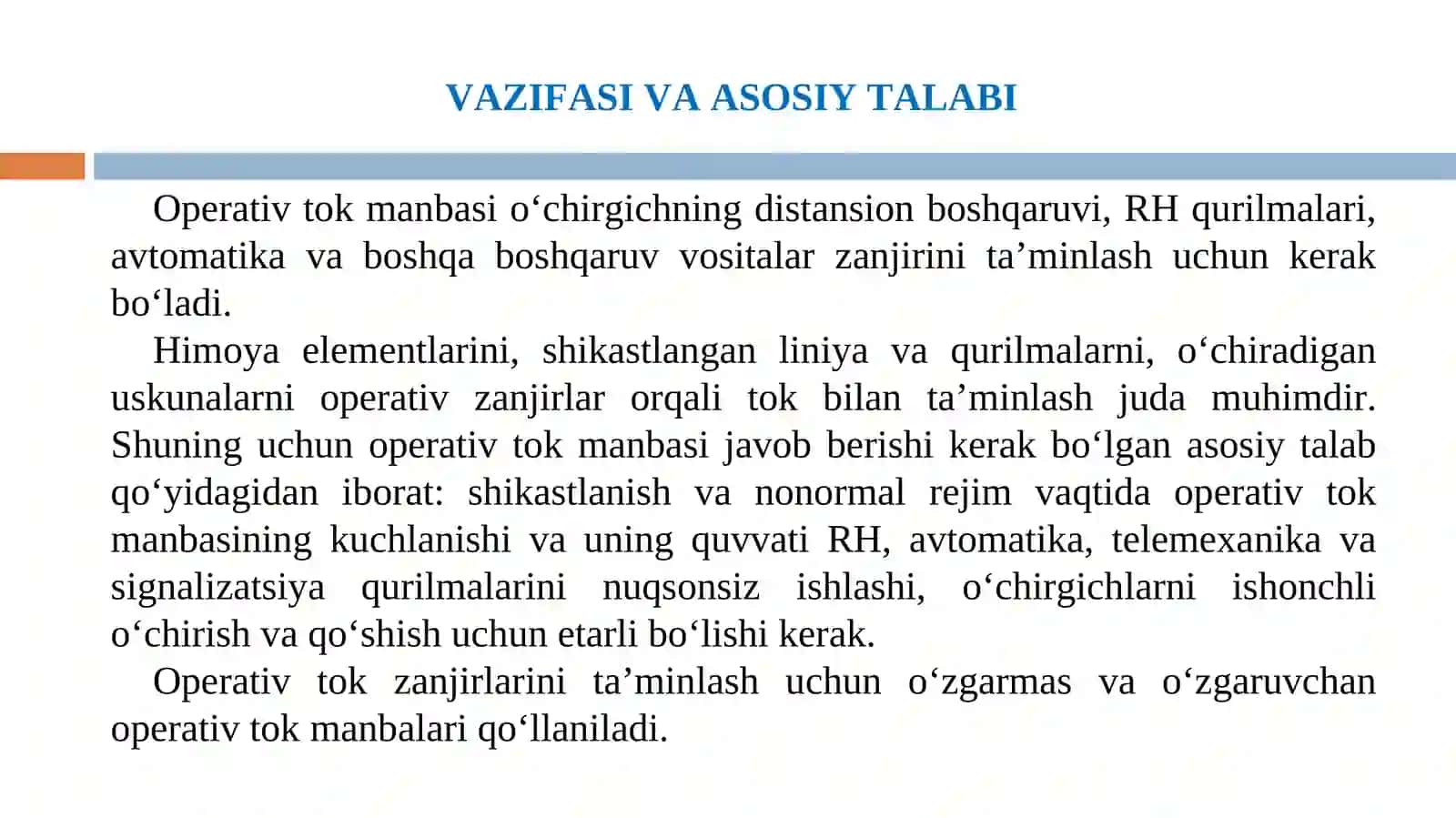 OPERATIV TOK MANBALARI 3